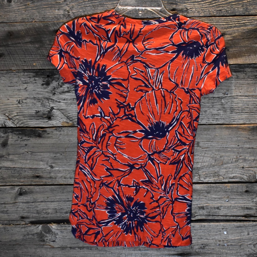 Lilly Pulitzer Lexie Crew Short Sleeve Top XS - Picture 4 of 4